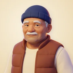 Portrait of Old Tarō